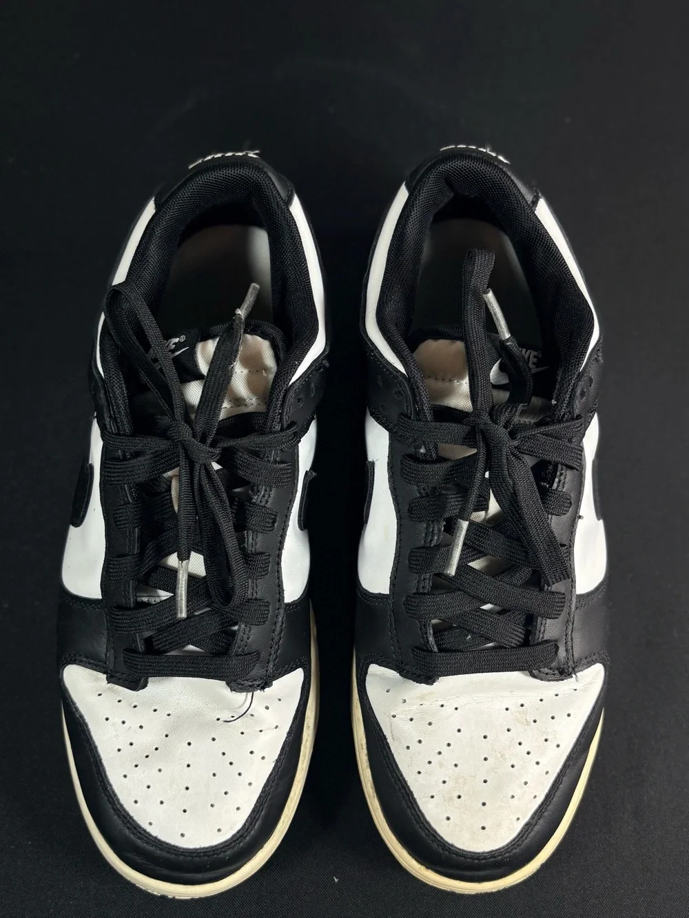 Nike Black and White Low-Top Sneakers